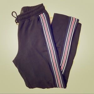 Topshop fashion fleece track pant